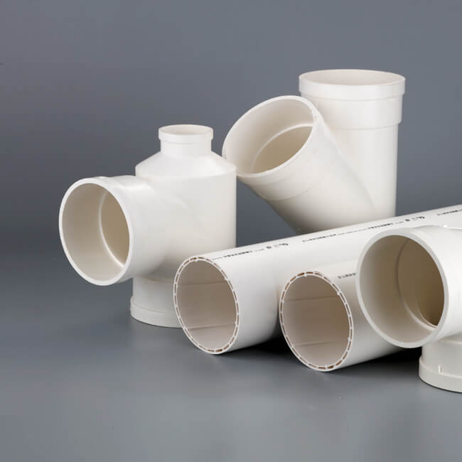 蘭塔管道、產(chǎn)品中心、PVC-U中空螺旋消音管材